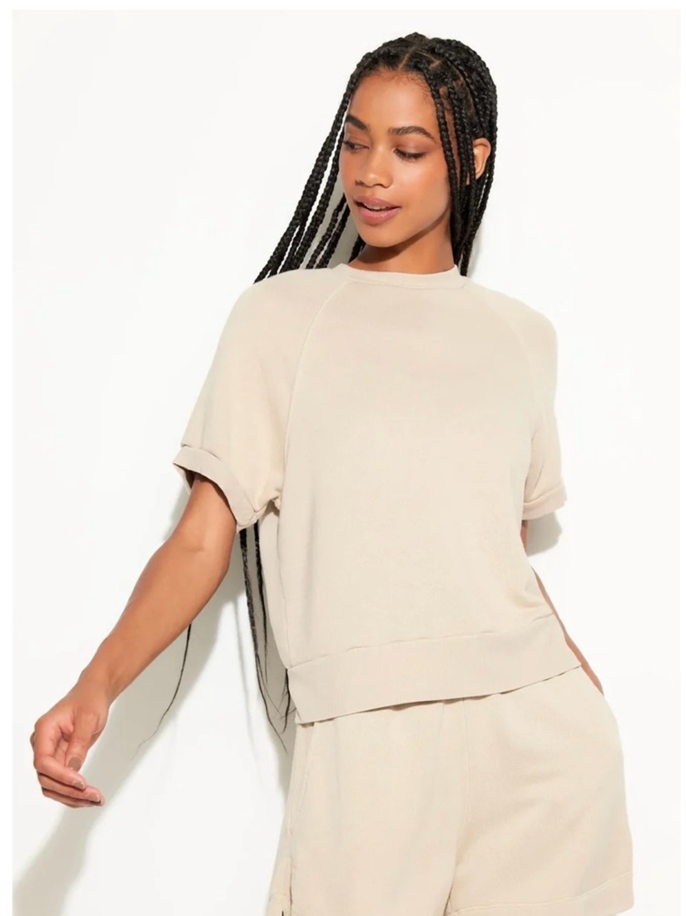 Monroe Short sleeve Sweatshirt